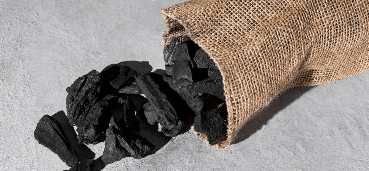 Imagem ilustrando o carvão vegetal